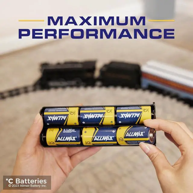 Alt view image 6 of 6 - Allmax C Maximum Power Alkaline Batteries (48 Count)  Ultra Long-Lasting, Leakproof Design, 7-Year Shelf Life, Maximum Performance (1.5V)