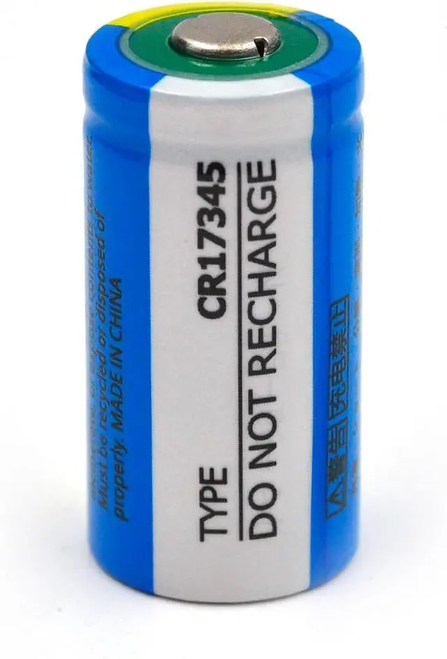 Alt view image 4 of 6 - (20-Pack) CR123A Lithium Battery, 3V 1600mAh Replacement for 123A 123 C123 CR123 CR17345, Streamlight 85175 Batteries, Non-Rechargeable