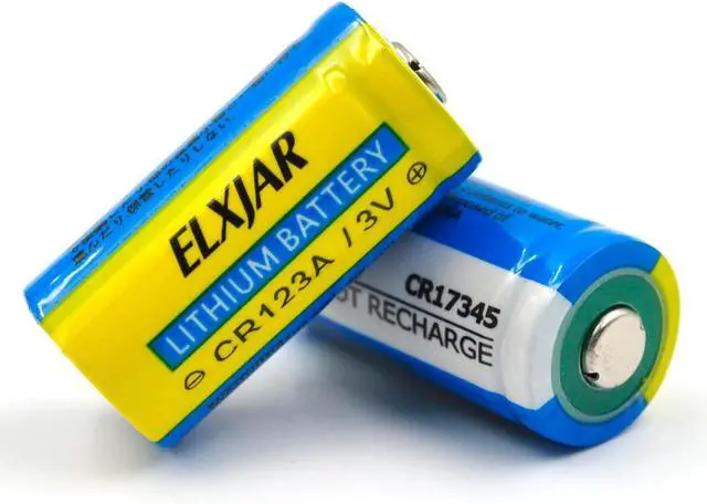 Alt view image 2 of 6 - (20-Pack) CR123A Lithium Battery, 3V 1600mAh Replacement for 123A 123 C123 CR123 CR17345, Streamlight 85175 Batteries, Non-Rechargeable
