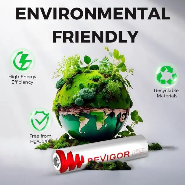 Alt view image 5 of 7 - BEVIGOR AAA Lithium Batteries 16Pack, Triple A Lithium Batteries, 1.5V 1200mAh Longer Lasting AAA Batteries for Flashlight, Toys, Remote Control etc High-Tech Device, Non-Rechargeable