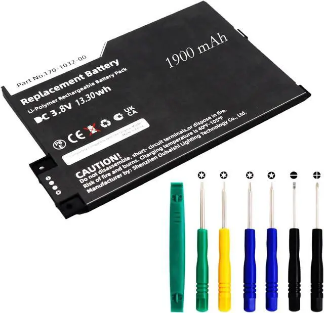 Main image of Replacement Battery for GP/S10/346/392/0100 D00/901 170/1032/01, Fits P/N S11/GTS/F01A 3.7V 1900mAh