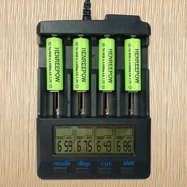 Alt view image 3 of 7 - Henreepow Ni-MH AA Rechargeable Batteries, Double A High Capacity 1.2V Pre-Charged for Garden Landscaping Outdoor Solar Lights, String Lights, Pathway Light (AA-600mAh-12pack)