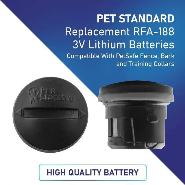 Alt view image 2 of 5 - PetSafe Compatible RFA-188 Replacement Batteries (5-Pack)