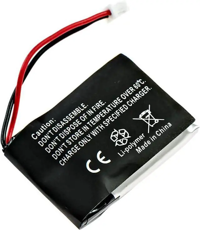 Alt view image 2 of 4 - Synergy Digital Dog Collar Battery, Compatible with Educator ET-300TS Transmitter Dog Collar, (Li-Pol, 3.7V, 400mAh) Ultra High Capacity, Replacement for Educator PL-762229, V2015-E05 Battery