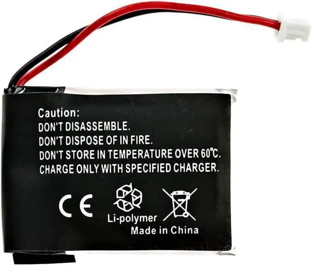 Alt view image 4 of 4 - Synergy Digital Dog Collar Battery, Compatible with Educator ET-300TS Transmitter Dog Collar, (Li-Pol, 3.7V, 400mAh) Ultra High Capacity, Replacement for Educator PL-762229, V2015-E05 Battery