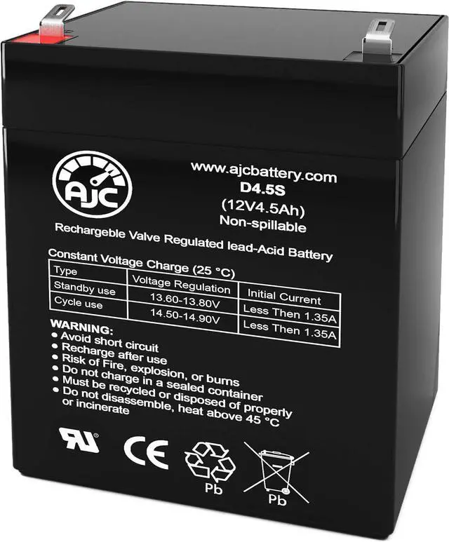 Main image of AJC Battery Compatible with Liftmaster Elite Series 8550W 12V 4.5Ah Garage Door Battery