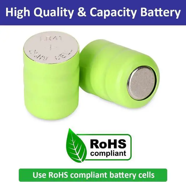 Alt view image 3 of 5 - 10-Pack 3AG3 / 3LR41 / 3x392 Replacement Batteries 4.5V for All Bore Sight Laser Cartridges