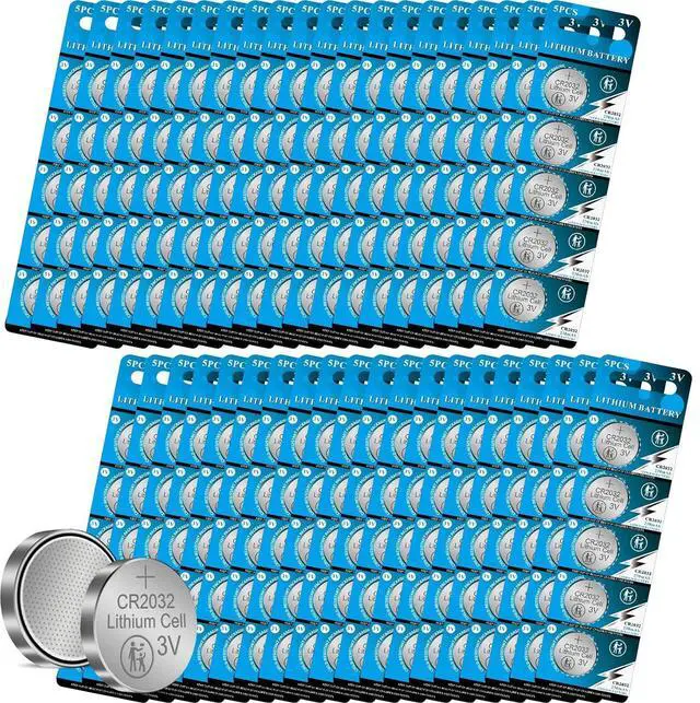 Main image of CR2032 Lithium Battery 3 Volt Coin Button Cell 200 Pack
