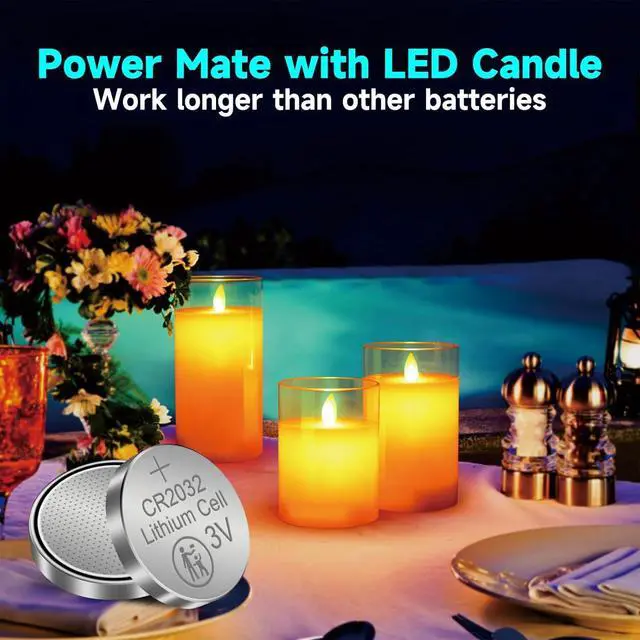 Alt view image 4 of 6 - CR2032 Lithium Battery 3 Volt Coin Button Cell 200 Pack