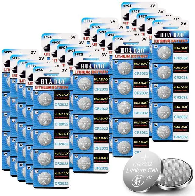 Main image of CR2032 Lithium Battery 3 Volt Coin Button Cell 200 Pack