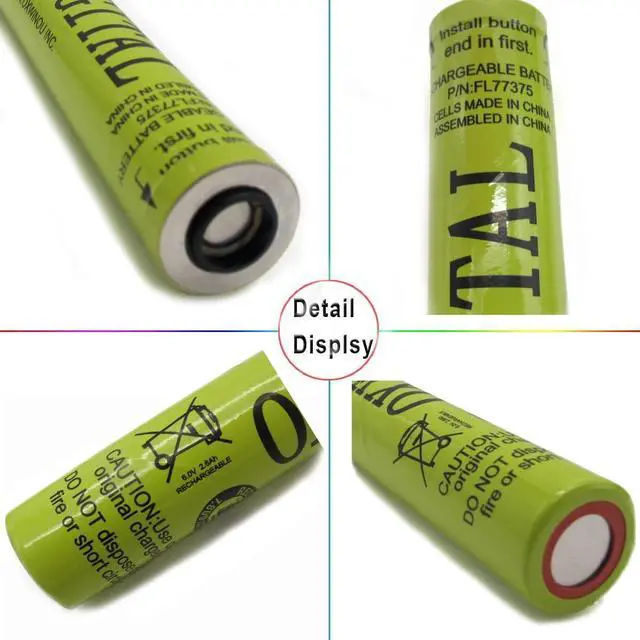 Alt view image 3 of 7 - 77375 Battery Compatible with STREAMLIGHT FLASHLIGHTS 77175 9926J SL20LP SL20L SL20XP-LED 6V 2600mAh NiMH OXWINOU Battery Stick (1-Pack)