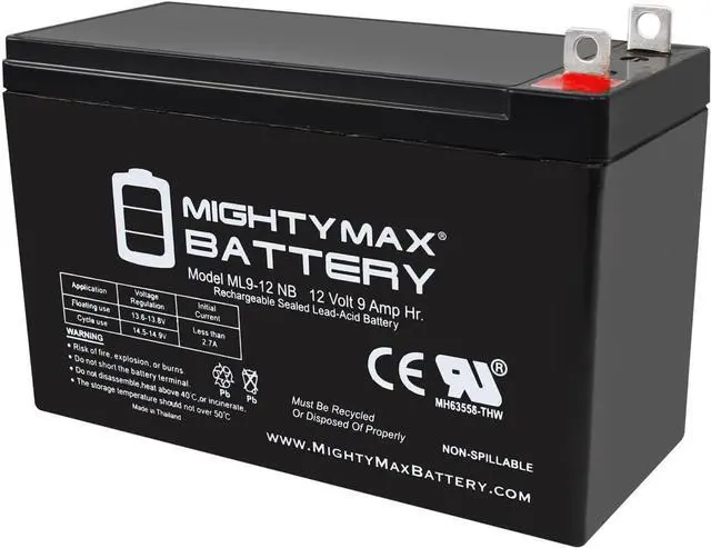 Main image of Mighty Max Battery 12V 9AH SLA Battery Replacement for Generac XP8000E Generator