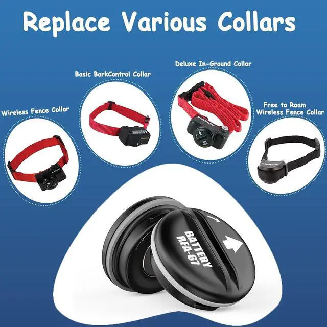 Alt view image 3 of 7 - 10Pack RFA-67 6V Replacement Dog Collar Batteries for PIF-300 PIF-275-19 PUL-275 PIF00-15002 PBC-102 ZIG00-16969, Compatible with PetSafe RFA-67 Battery