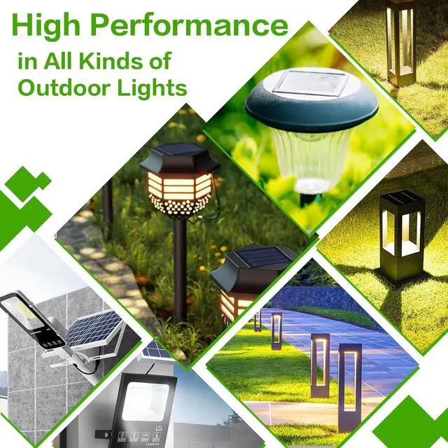 Alt view image 3 of 6 - FlyGift AA Rechargeable Batteries 800mAh Ni-MH Double A 1.2V High Capacity Precharged Solar Batteries for Garden Lights, Landscape Outdoor Solar Lights, Pack of 12