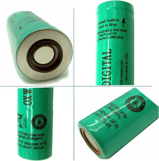 Alt view image 4 of 7 - 3.6v Compatible with streamlight 75175 Battery streamlight Batteries 75375 streamlight Stinger Parts xt ds led Synergy SDFL-C852 Rechargeable Battery 3-Pack