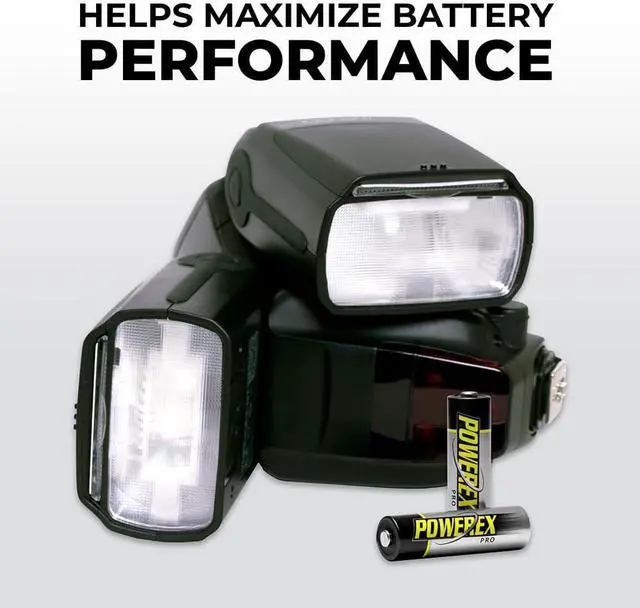 Alt view image 5 of 6 - Powerex PRO High Capacity Rechargeable AA NiMH Batteries (1.2V, 2700mAh) - 8-Pack