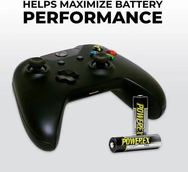Alt view image 6 of 6 - Powerex PRO High Capacity Rechargeable AA NiMH Batteries (1.2V, 2700mAh) - 8-Pack