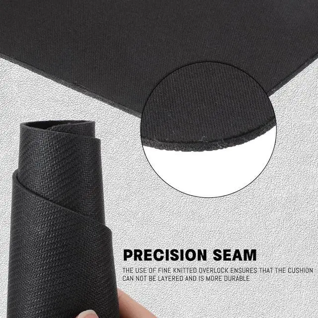 Alt view image 4 of 6 - Crtiin 50 Pack Mouse Pad Bulk Computer Mouse Pad Gaming Mousepad for Computers, Laptop, Back to School Office Graduation Gifts with Non Slip Rubber Base(9.84 x 11.81 Inch,Black)