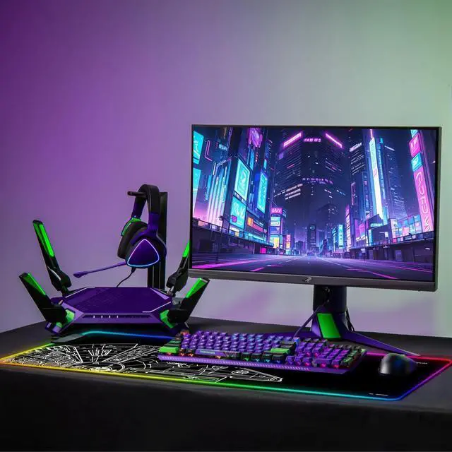 Alt view image 6 of 7 - RGB Mousepad LED Desk Mat Gaming Large Keyboard Cute Desktop Computer Laptop 14 Light XXL Long Giant Big Cool Modern Design Unique for Men Boys Gamer Oversized Wide 30x12'' Mousepad, Wars