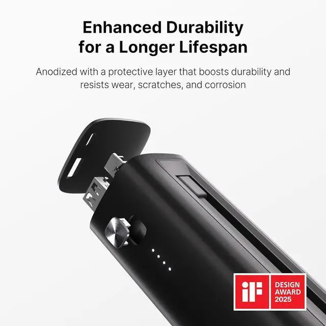 Alt view image 5 of 7 - Autel Power Bank, LiFePO4 Battery 15,000mAh Portable Charger Top-Notch Safety, PD 3.0 Fast Charging Compatible with iPhone 16/15/14 Series, AirPods, Apple Watch, Samsung etc (Flight-Approved)
