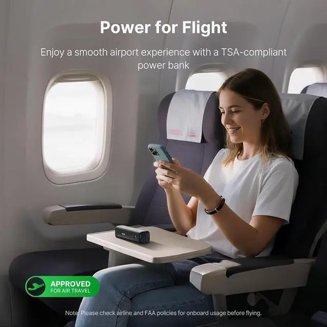 Alt view image 4 of 7 - Autel Power Bank, LiFePO4 Battery 15,000mAh Portable Charger Top-Notch Safety, PD 3.0 Fast Charging Compatible with iPhone 16/15/14 Series, AirPods, Apple Watch, Samsung etc (Flight-Approved)