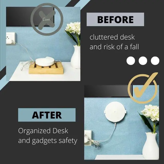 Alt view image 4 of 7 - Deco M5 Compatible Wall Mount, Sturdy Metal Made Mount Stand Holder Compatible Deco M5 Mesh WiFi. (Pack of 3)