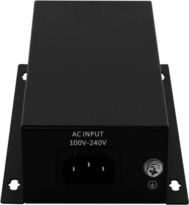Alt view image 4 of 5 - 10G POE++ Injector, IEEE802.3af/at/bt 90W, Converts a Non-PoE Port to A PoE++ 10G Port, High Power Gigabit PoE Injector for IP Cameras, Wireless Bridge, Access Control, Desktop,Wall-Mount