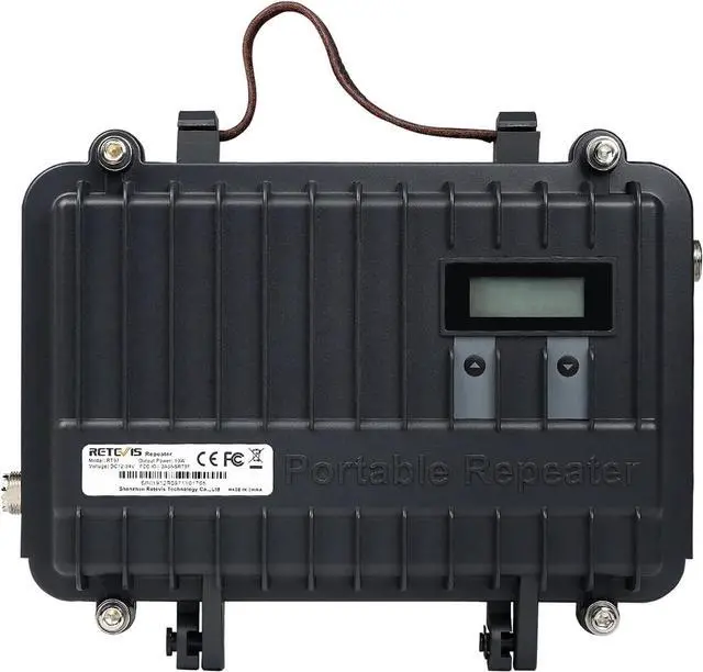 Main image of Retevis RT97 GMRS Repeater, Full Duplex Portable Radio Repeater with LCD Screen, Portable Compact Base Station for School Farm Emergency (1 Pack)