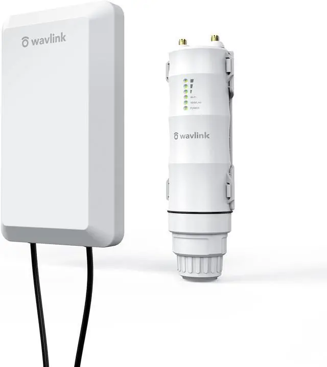 Main image of WAVLINK Outdoor Weatherproof WiFi Range Extender,N300 Long Range Wireless WiFi AP/Router/Repeater/WISP Mode with POE,Internet Signal Booster Amplifier, Point to Point WiFi Bridge for Home