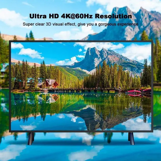 Alt view image 6 of 7 - HDMI Repeater 2.0, 4K@60hz HDMI Booster, HDM1 Signal Amplifier Booster Up to 164ft (50M),YUV 4:4:4