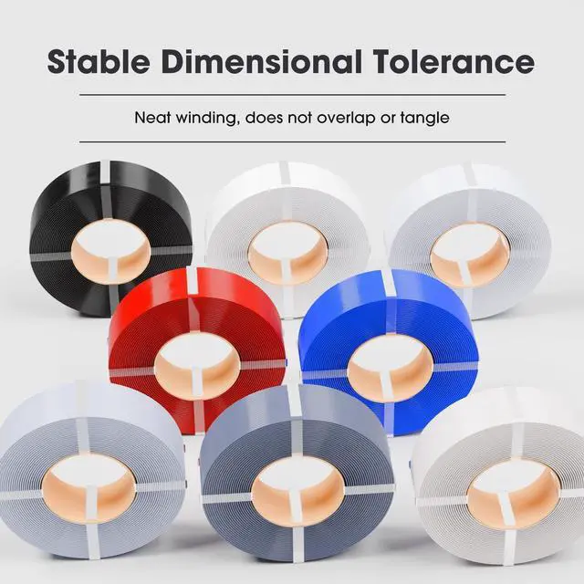 Alt view image 5 of 7 - eSUN PLA Basic Refilament 1.75mm, 3D Printer Refill High Speed PLA for Fast Printing, 1KG per Roll, 2 Rolls Spoolless 3D Printing Filament for High Speed 3D Printers, Black