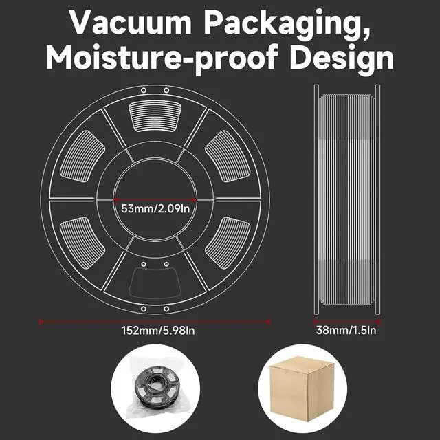 Alt view image 5 of 6 - WEEDO Silk PLA Filament 1.75mm Bundle for 3D Printer, 4 Rolls of 250g Silk Copper/Silk Gold/Silk Sliver/Silk Bronze 3D Printer Filament, Dimensional Accuracy ±0.02mm, Clog-Free, Tangle-Free