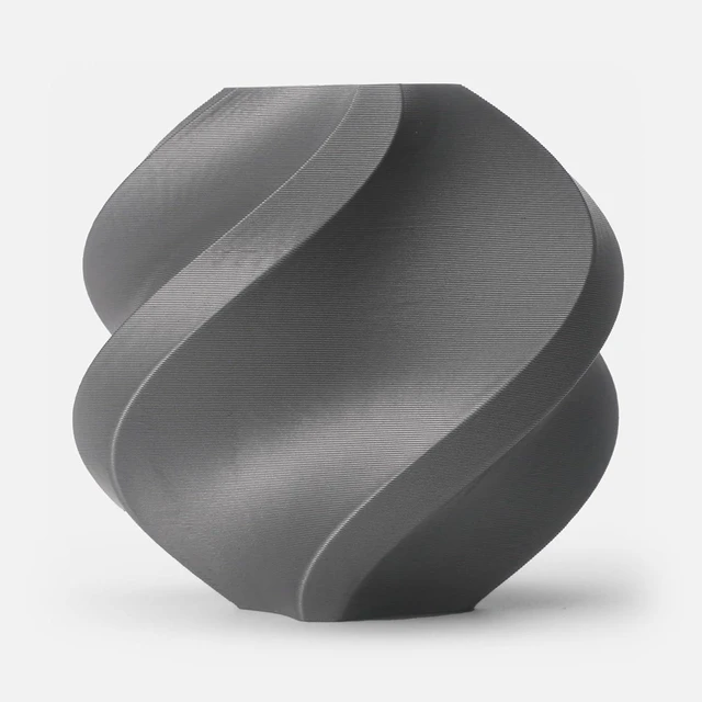 Main image of Bambu Lab ABS Filament 1.75mm 1kg Spool - High-Strength, Heat-Resistant 3D Printer Filament, Durable, Low Warp, Compatible with Bambu Lab & Most FDM 3D Printers, Silver (40102) - Refill