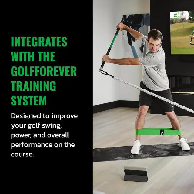 Alt view image 2 of 7 - GolfForever Mini Bands Proven by Golfer Scottie Scheffler | Golf Training Premium Fitness Bands | Premium Golf Training Aid to Improve Strength Flexibility & Swing Posture | 3 Resistance Levels | 3pcs