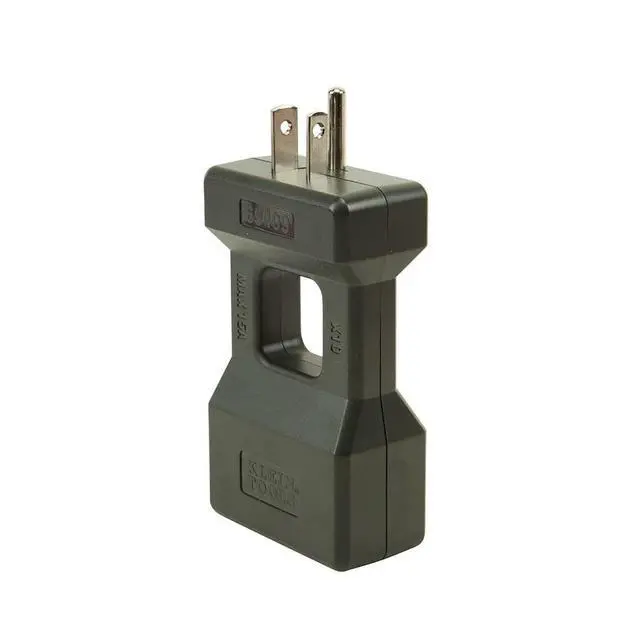 Alt view image 3 of 6 - Klein Tools 69409 Line Splitter for Clamp Meter, Measures up to 15A Current Draw, 10x Measurement, Designed for North American Outlets