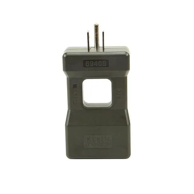 Alt view image 4 of 6 - Klein Tools 69409 Line Splitter for Clamp Meter, Measures up to 15A Current Draw, 10x Measurement, Designed for North American Outlets