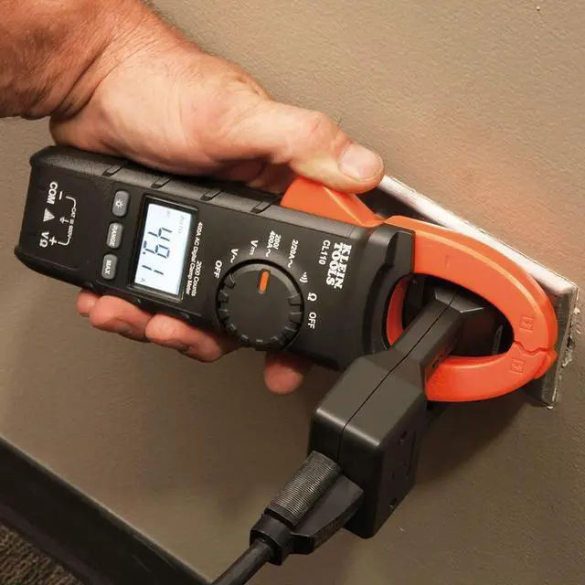 Alt view image 5 of 6 - Klein Tools 69409 Line Splitter for Clamp Meter, Measures up to 15A Current Draw, 10x Measurement, Designed for North American Outlets