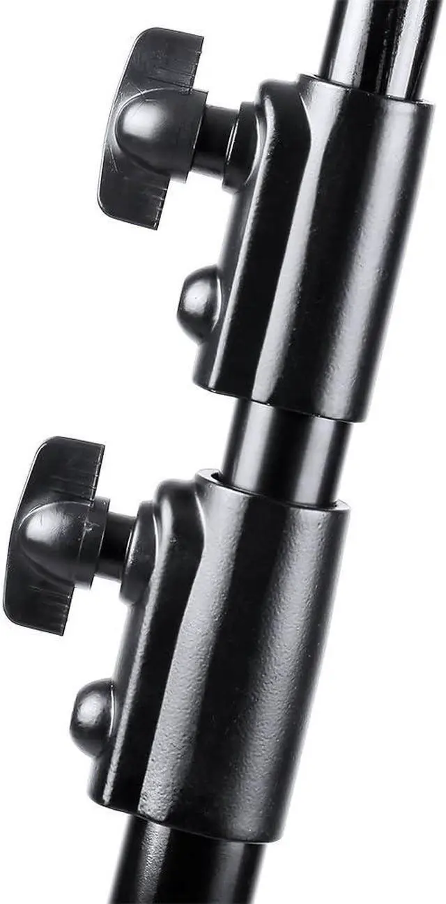 Alt view image 3 of 6 - NEEWER Pro 9feet/260cm Spring Loaded Heavy Duty Photo Studio Light Stand with 1/4" Screw & 5/8 Stud for Video, Portrait and Photography Lighting