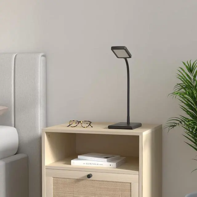Alt view image 2 of 7 - TROND Desk Lamp, Bright Dimmable Eye-Caring Table Lamp, 3 Color Modes 7 Brightness Levels, Flexible Gooseneck, Touch Control, Memory Function, Desk Light for Home Office Dorm Room Essentials, Black