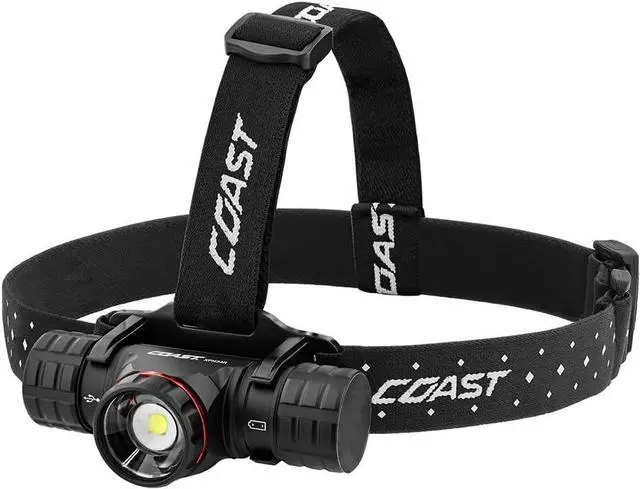Main image of Coast XPH34R 2700 Lumen USB-C Rechargeable-Dual Power LED Headlamp with Pure Beam Twist Focus and Magnetic Base