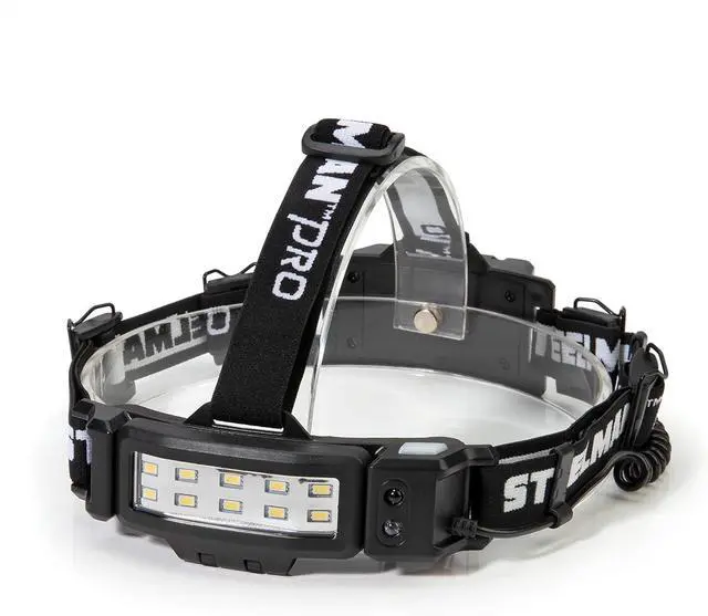 Main image of Steelman Slim Profile Rechargeable LED Motion-Activated Headlamp, 250-Lumen, 3 Brightness Settings, 20-Meter Range, Water-Resistant