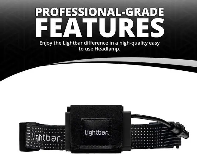 Alt view image 5 of 7 - | LED Headlamp, 300 to 500 Lumens, Spot Light Mode and Red Light Modes Available On Select Models - Perfect for Camping Running Biking Fishing Construction