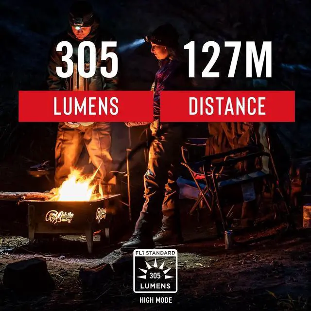 Alt view image 3 of 7 - COAST HL7 330 Lumen Focusing LED Headlamp with TWIST FOCUS, Black
