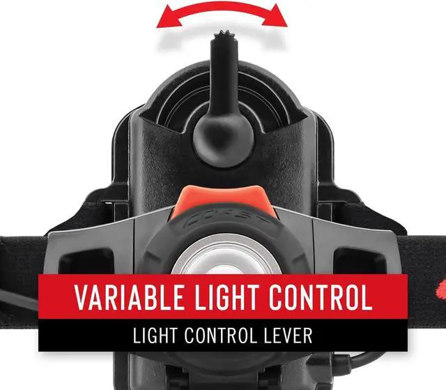 Alt view image 5 of 7 - COAST HL7 330 Lumen Focusing LED Headlamp with TWIST FOCUS, Black