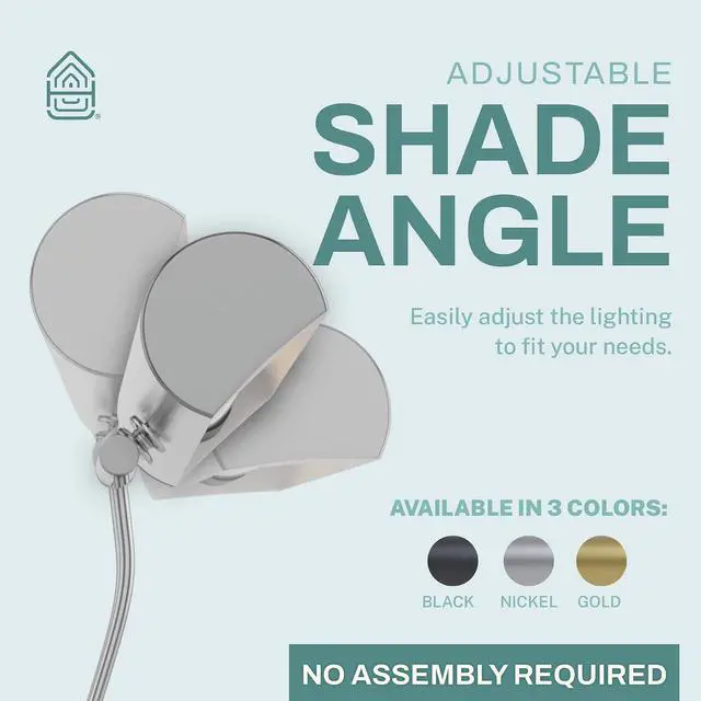 Alt view image 5 of 7 - Home Intuition Classic Antique Retro Adjustable Leaning Piano Lamp Banker Desk Light (Satin Nickel)