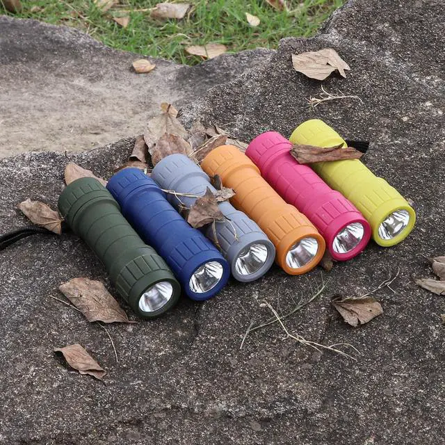 Alt view image 7 of 7 - 6-Pack Small Flashlights Set, Super Bright 100 Lumen LED Flashlight Pack with 18-Piece AAA Batteries Included, Mini Flashlight, Outdoor Flashlight for Camping, Hiking, Emergency