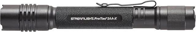 Alt view image 2 of 6 - Streamlight 88033 ProTac 2AA-X 270-Lumen 5,000-Candela Personal Carry Tactical Flashlight, Rechargeable Capable, Black