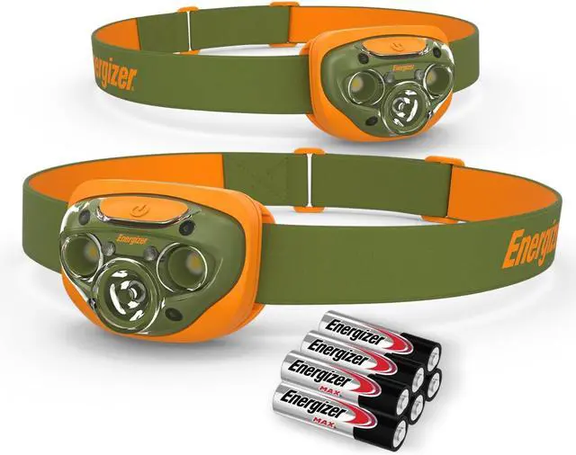 Main image of Energizer LED Headlamp PRO (2-Pack), IPX4 Water Resistant Headlamps, High-Performance Head Light for Outdoors, Camping, Running, Storm, Survival LED Light for Emergencies (Batteries Included)