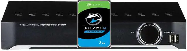 Alt view image 5 of 7 - Eyemax TVST-PVT8-8M08 8-Channel 4K Support, 3 TB