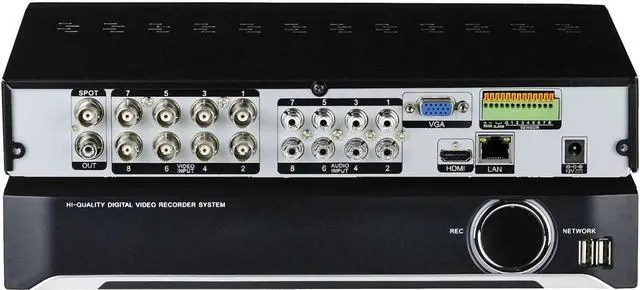 Alt view image 7 of 7 - Eyemax TVST-PVT8-8M08 8-Channel 4K Support, 3 TB